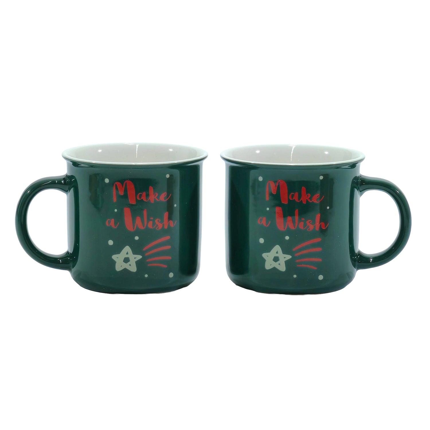 VESTIAMO CASA GRAN NATALE - Set 2 Tazze Natalizie 39 cl